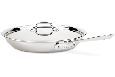 All-Clad B1 Hard Anodized Nonstick 12-Inch Fry Pan with helper Handle